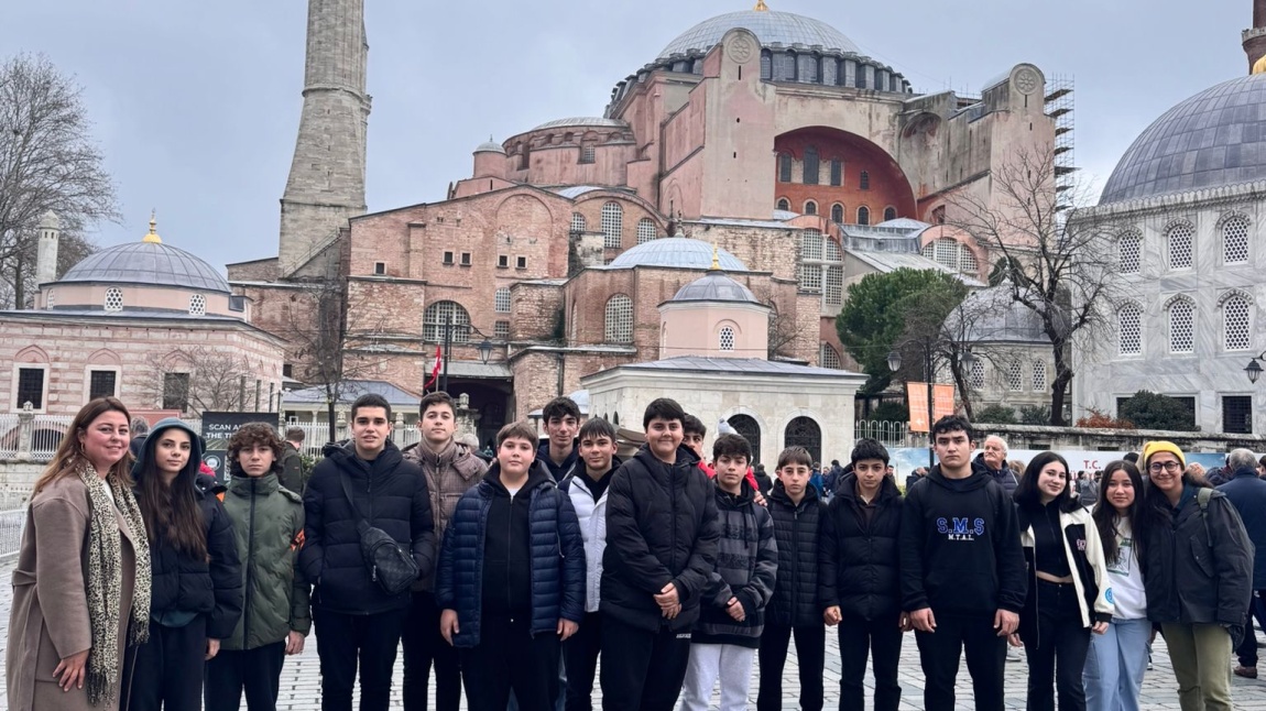 Okulumuz öğrencileri ile Topkapı Sarayı ve Tarihi Yarımada Turu Yaptık