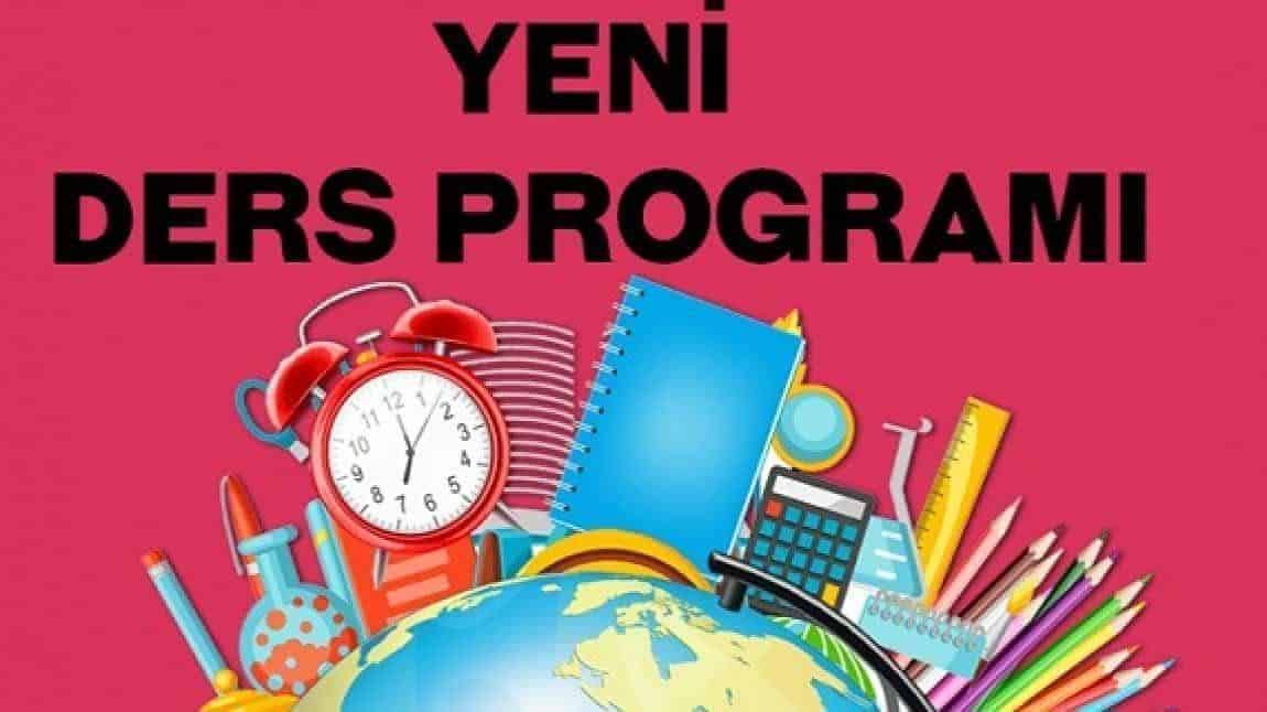Mehmet Şam Mesleki ve Teknik Anadolu Lisesi 2024-2025 Eğitim Öğretim Yılı Yenilenen Ders Programı